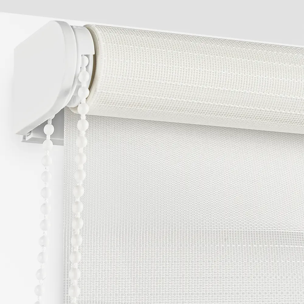 Штора рулонная день-ночь Мелоди 60x175 см белая MIAMOZA STLM-2062595 - Вид №2