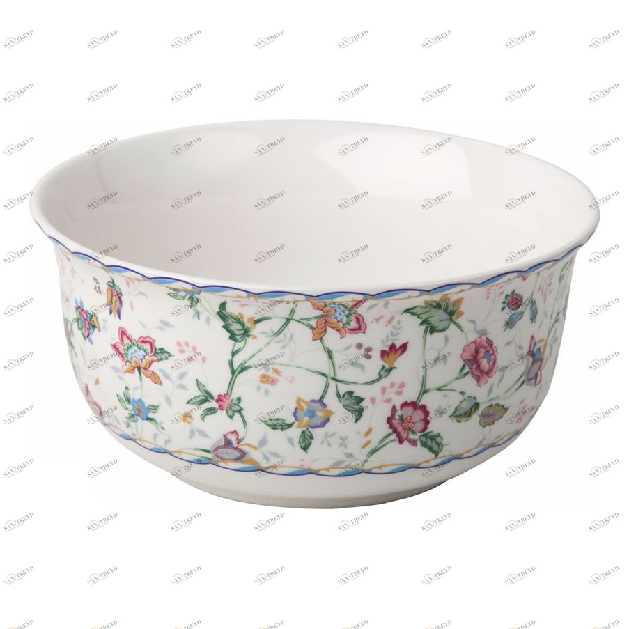 Салатник керамический белый с фиолетовым "Букингем" IMARI БУКИНГЕМ 00-3946695 Белый;фиолетовый 