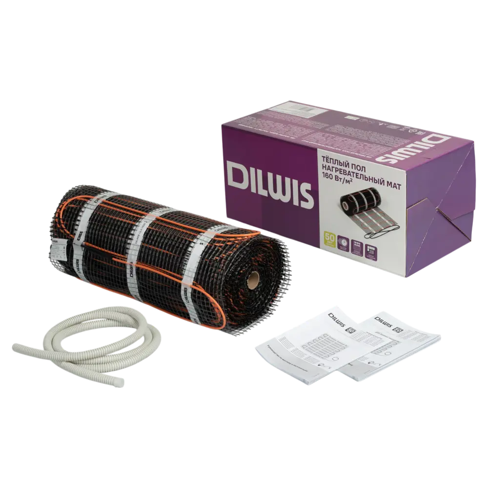 Нагревательный мат для теплого пола DILWIS 6 м2 960 Вт 89398466 STLM-2077933  - Вид №1