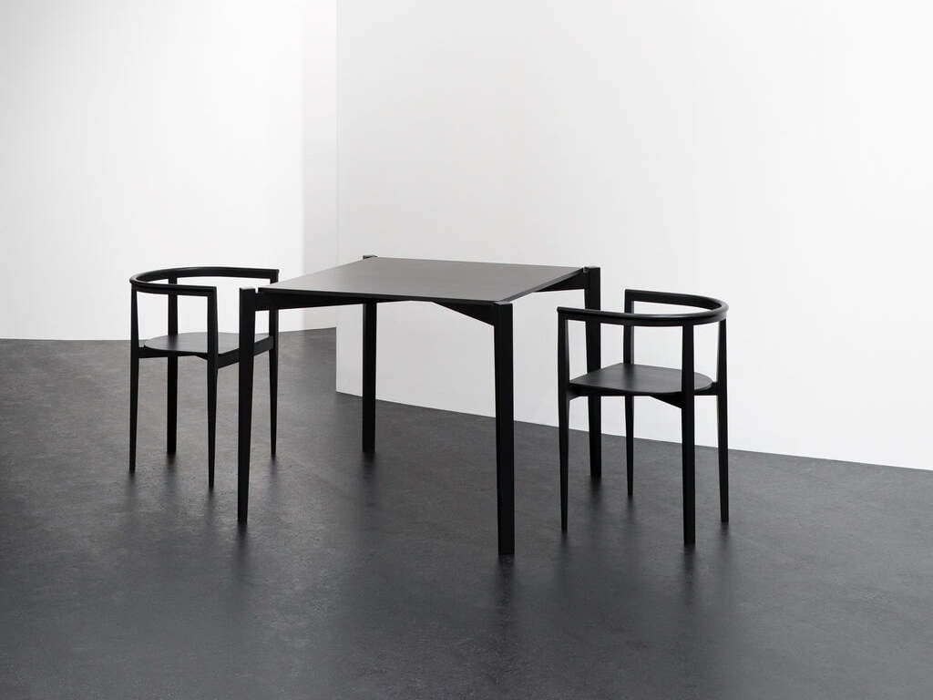 Деревянный квадратный стол Serax Мебель от Ann Demeulemeester ARCH-00097740 - Вид №4