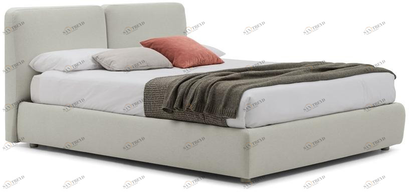 Bolzan Letti Кровать-контейнер с мягким изголовьем Feel sun-id-1483047