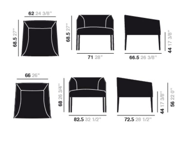 Кресло Arper ARCH-00135369 - Вид №3