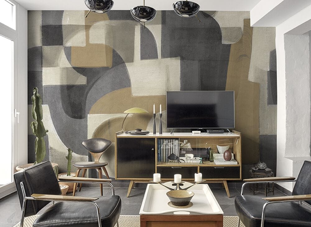 Геометрические обои Jannelli&Volpi СП 201 MURALS DECOR ARCH-00076349 - Вид №6