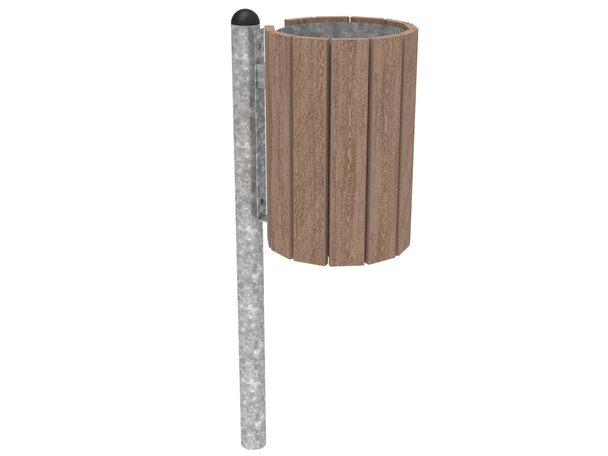 Открытый WPC держатель для мусора Lazzari Mediterraneo ARCH-00144732 - Вид №4