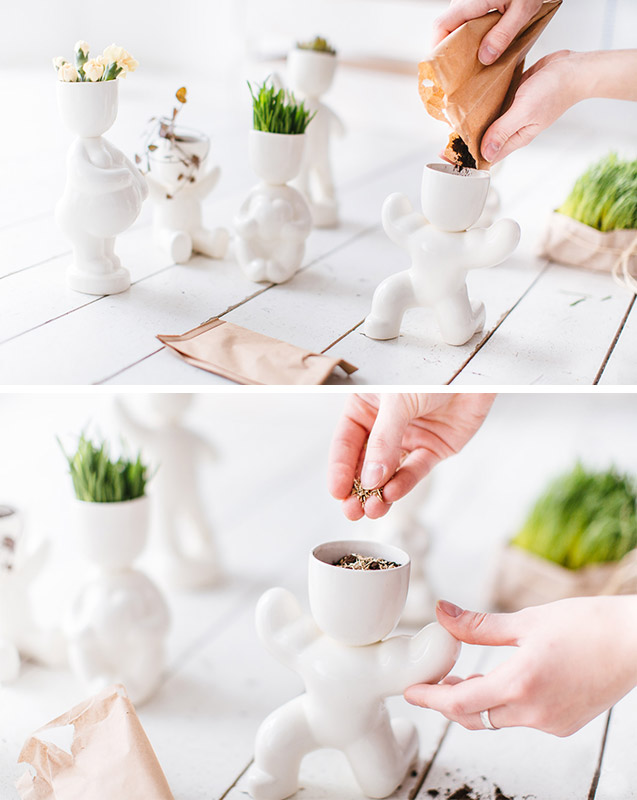 Набор для выращивания eco Романтик ЭКОЧЕЛОВЕКИ  254581 Белый  - Вид №4