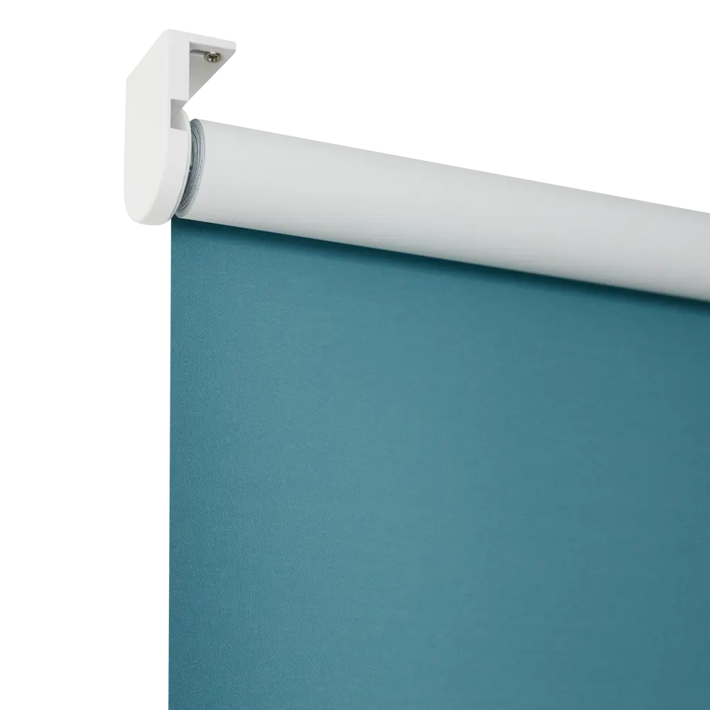 Штора рулонная блэкаут Inspire Santos 70x160 см бирюзовая Celadon 2 82668351 STLM-2116325 - Вид №3