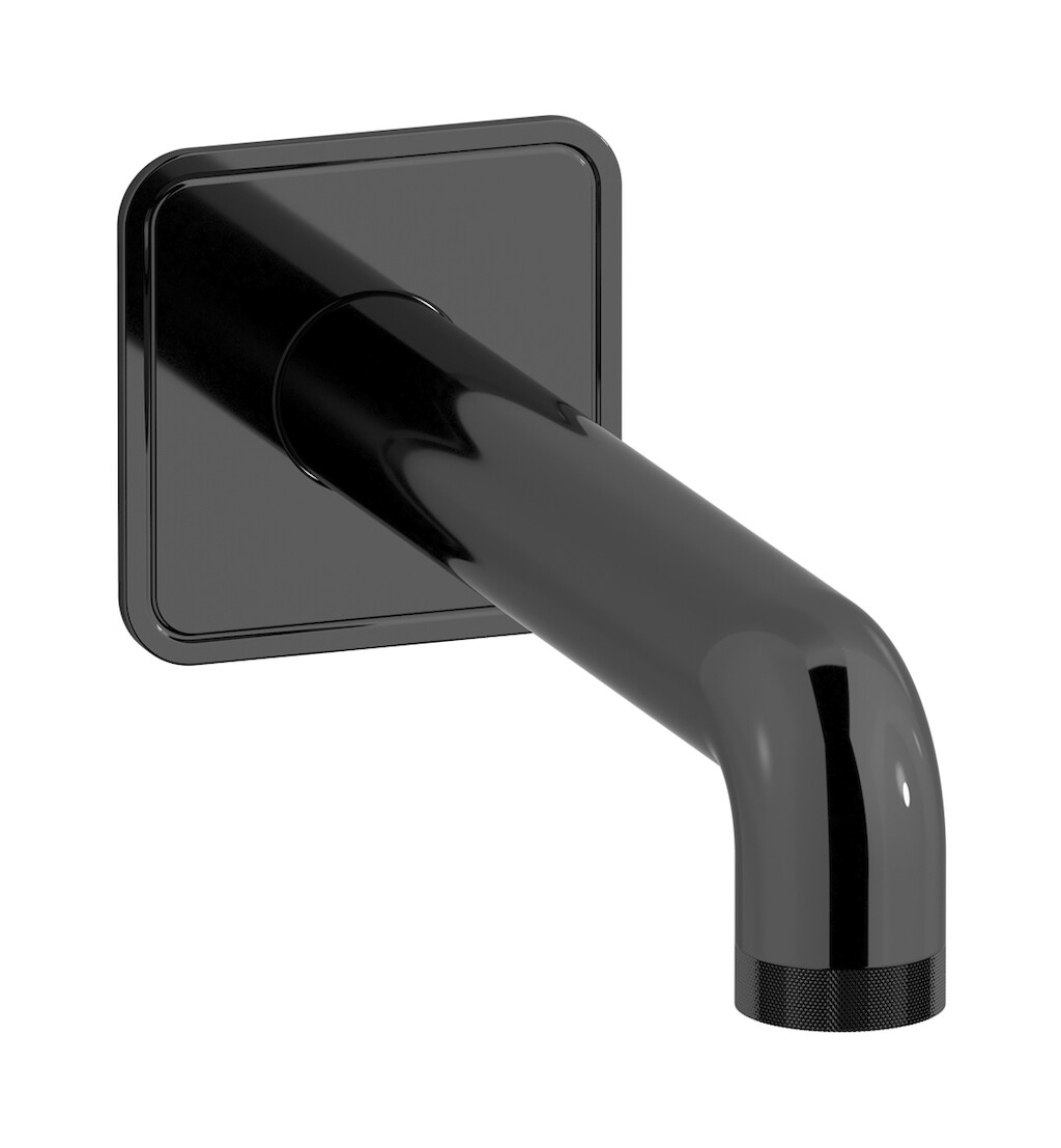 Настенный излив WE ARE IB b2327cf_22 Black Chrome Bold