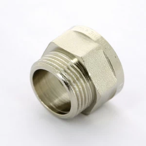 Переходник НВ никелированный TIEMME 3/8"