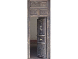 Наклейка на дверь