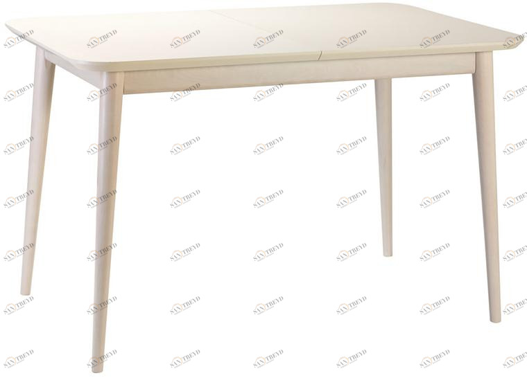 1365 Стол обеденный раздвижной Сканди Жемчуг R-HOME 4003453h_Жемчуг