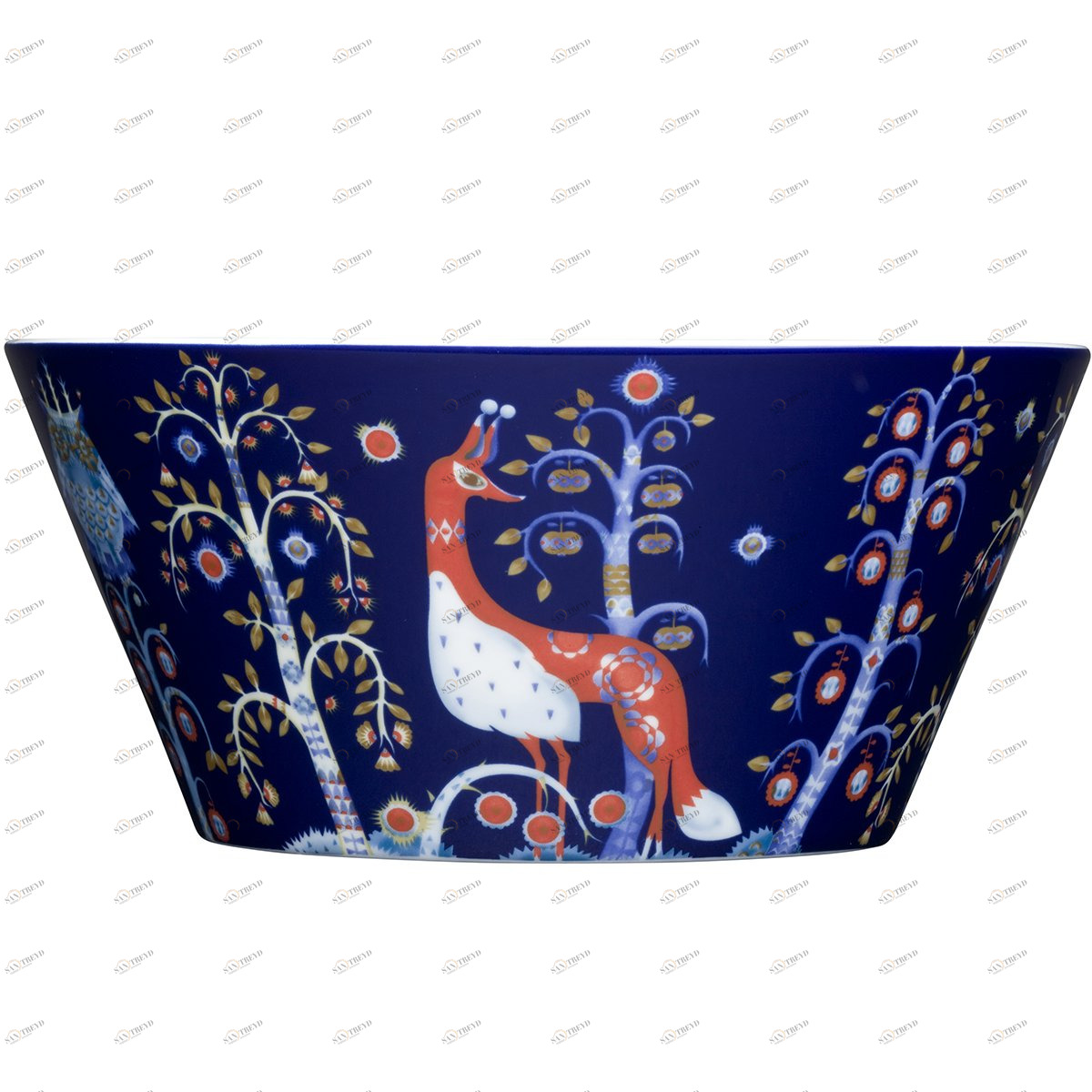 Чаша "Taika" синяя с лисой IITTALA СОВРЕМЕННЫЙ 081801 Разноцветный 