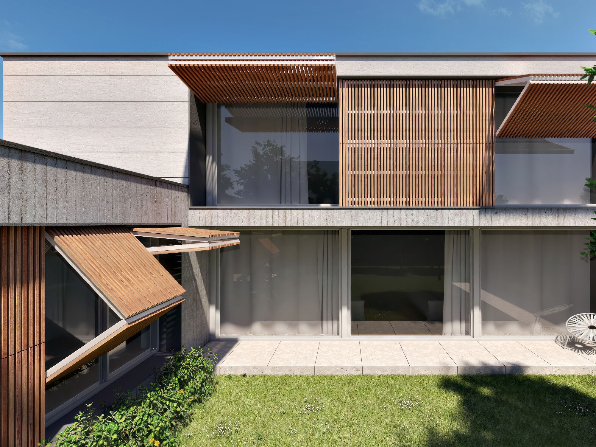 Алюминиевые моторизованные коленные балки ROSSENI FRANGISOLE A GINOCCHIO ARCH-00083962 - Вид №4