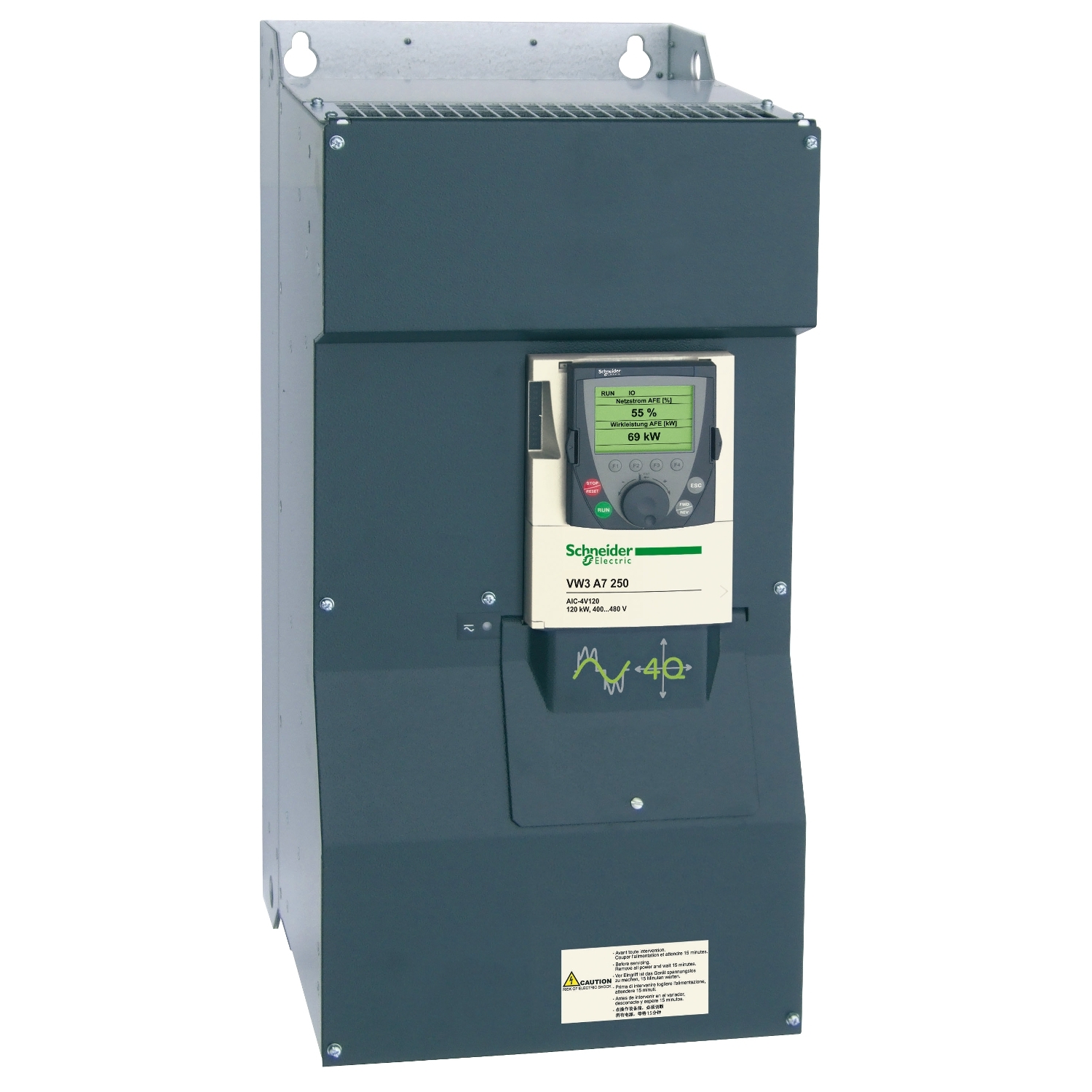 VW3A7256 АВТОНОМНЫЙ ИНВЕРТОР НАПР-Я 400В 430КВТ Schneider Electric Аксессуары и опции для проектных ПЧ 