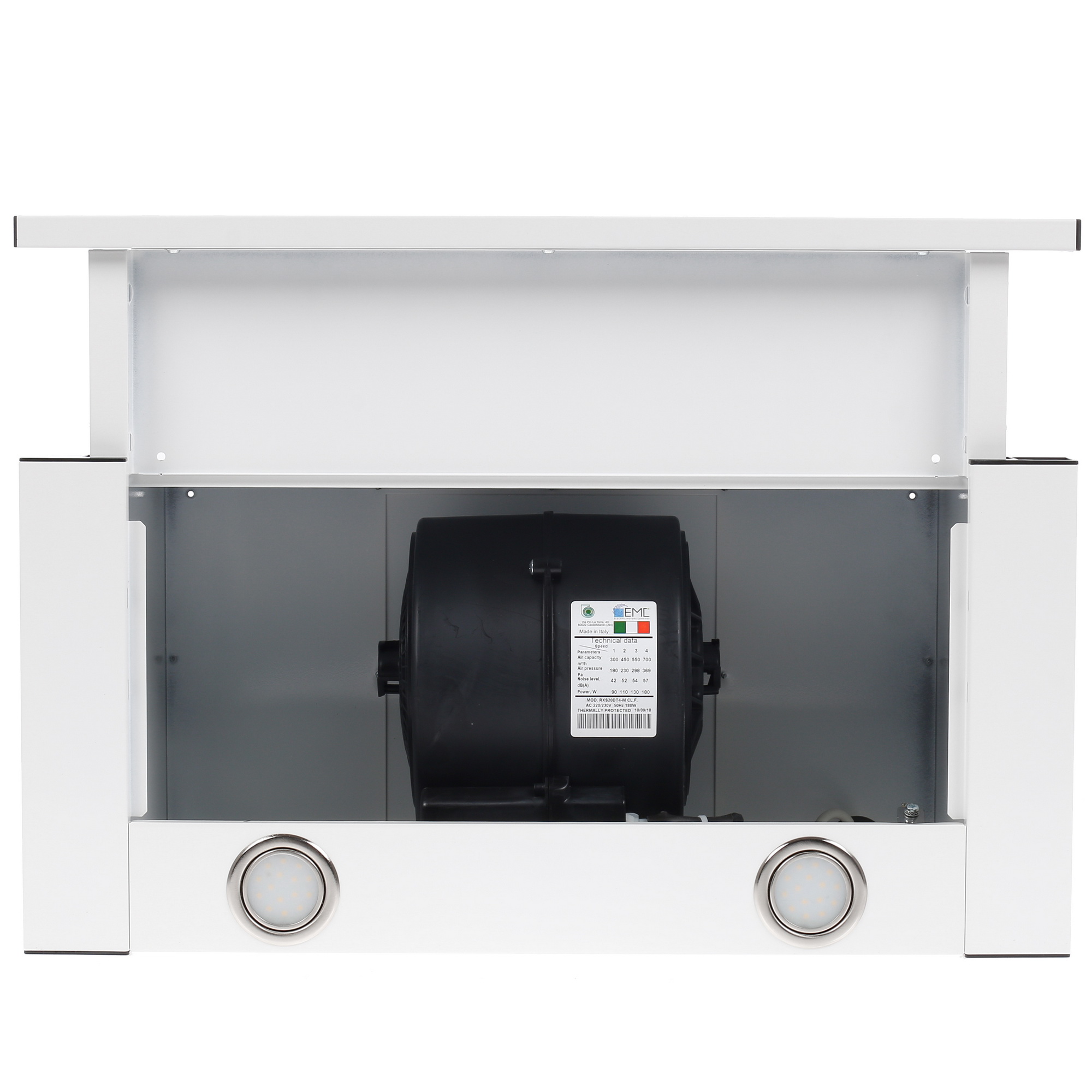 8120655 Вытяжка телескопическая ELIKOR Интегра S2 60П-700-В2Д белый/белый STDN-0137790 - Вид №8