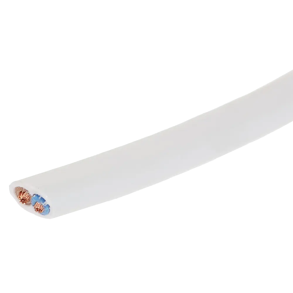 Провод Камит ШВВП 2x0.75 на отрез ГОСТ цвет белый STLM-2061867 - Вид №2