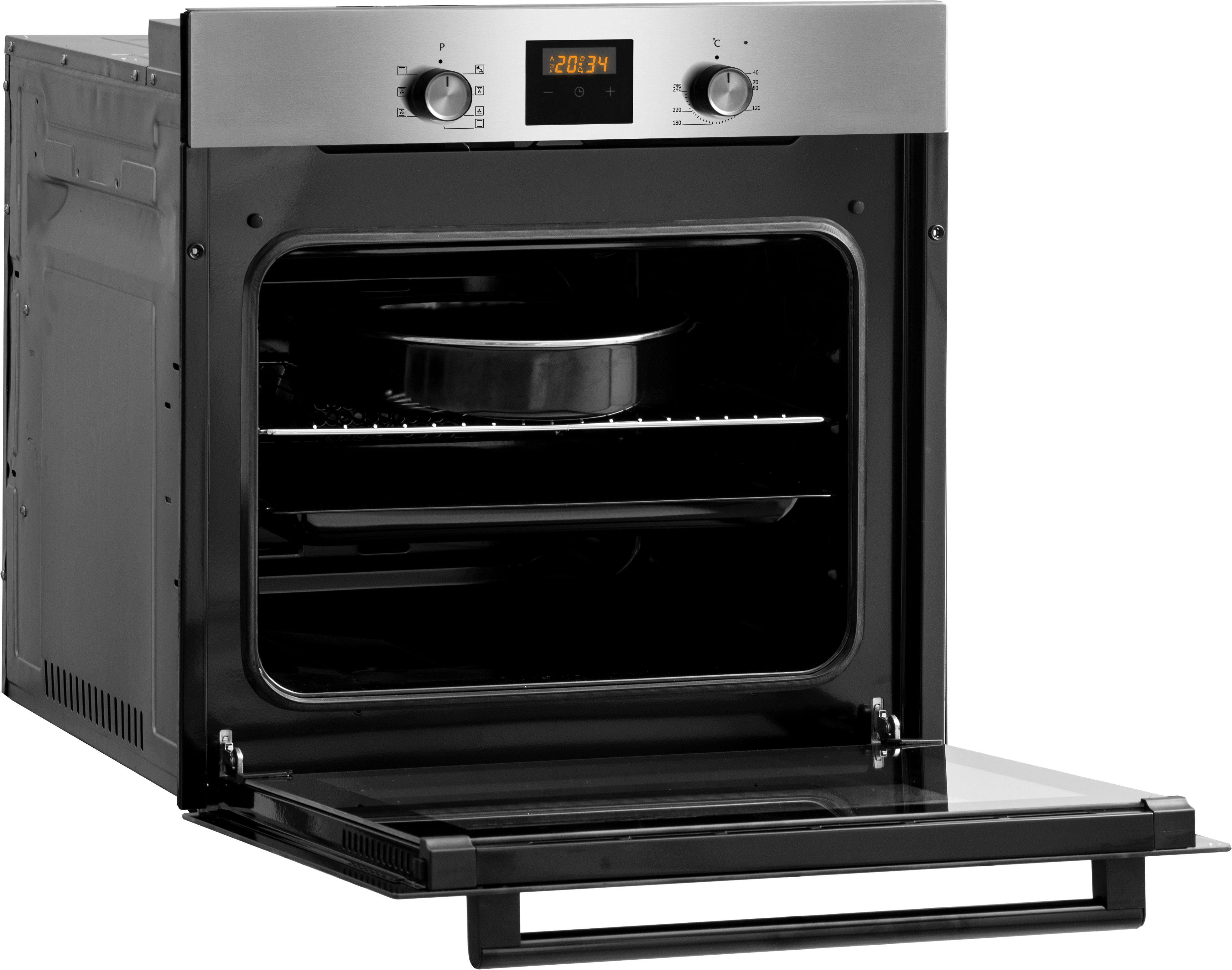 9125101 Электрический духовой шкаф Simfer B6EM56024 серебристый STDN-0023555 - Вид №3