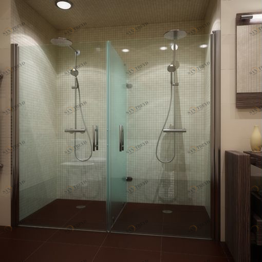 Душевая кабина 90x180 GK-103S стекло прозрачное GUTEWETTER LUX SQUARE 90X180GK103S