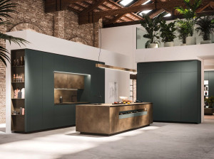 Встроенная кухня с островом