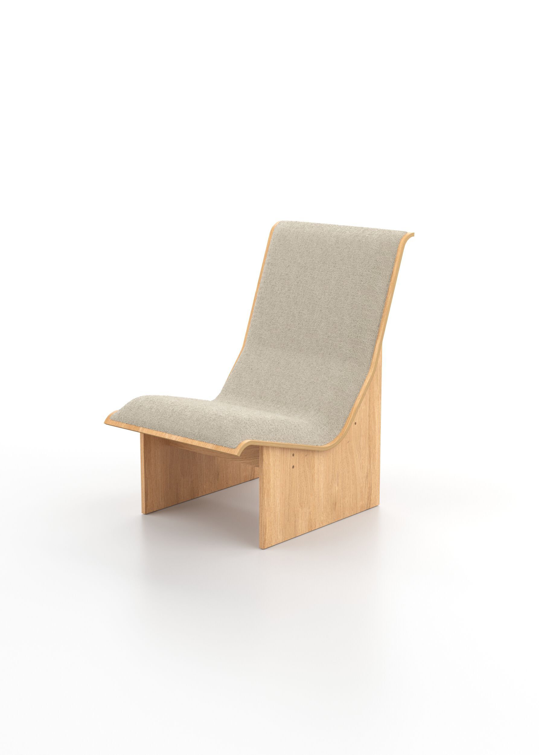 Деревянное кресло с высокой спинкой Omelette Editions PORTA ARCH-00030888 - Вид №14