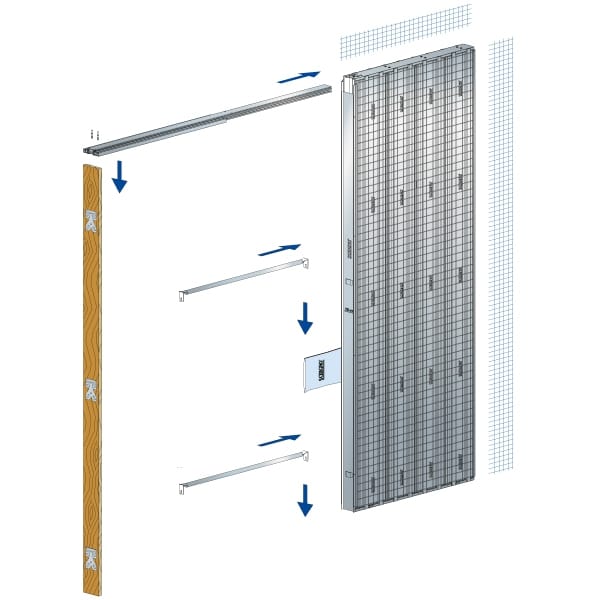 Подрамник для раздвижной двери Scrigno MAESTRO ARCH-00014635 - Вид №1