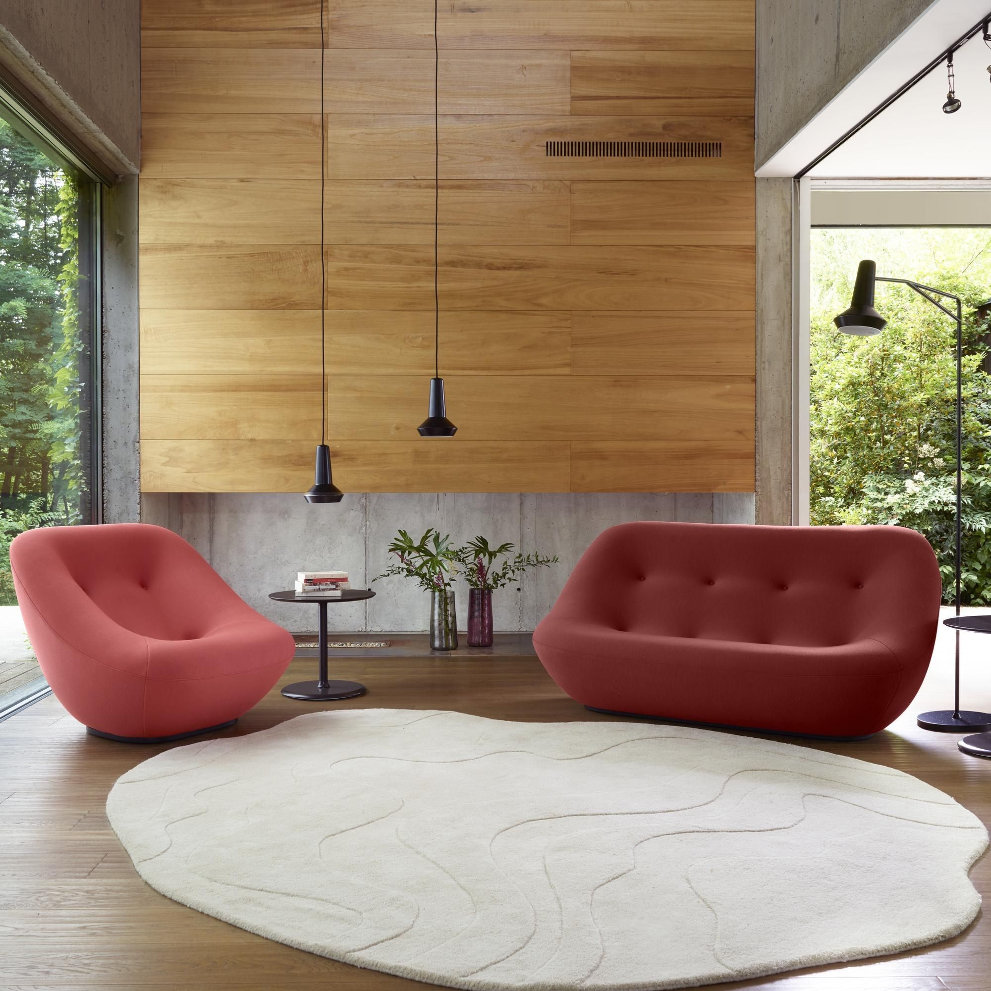 2-местный съемный тканевый диван Ligne Roset ARCH-00011118