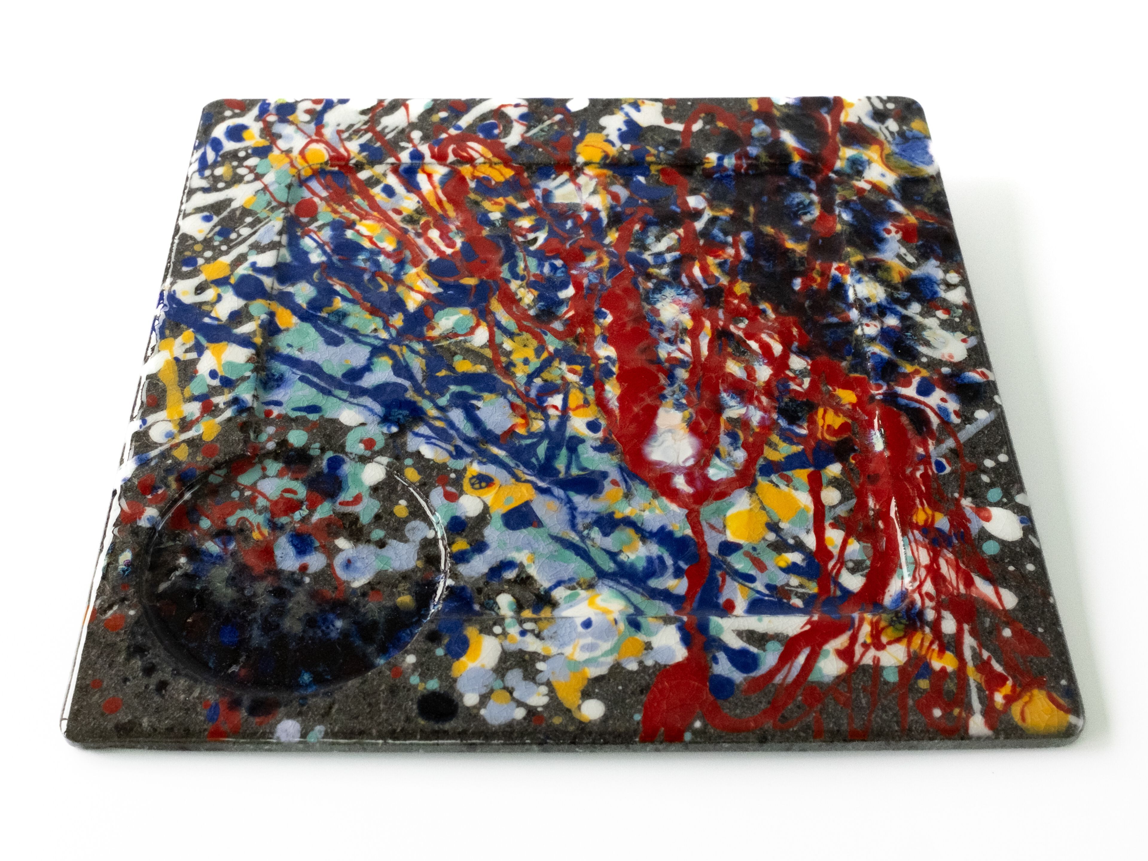 Блюдо из лавового камня Etnea Cuorelavico момент ARCH-00063763 - Вид №25