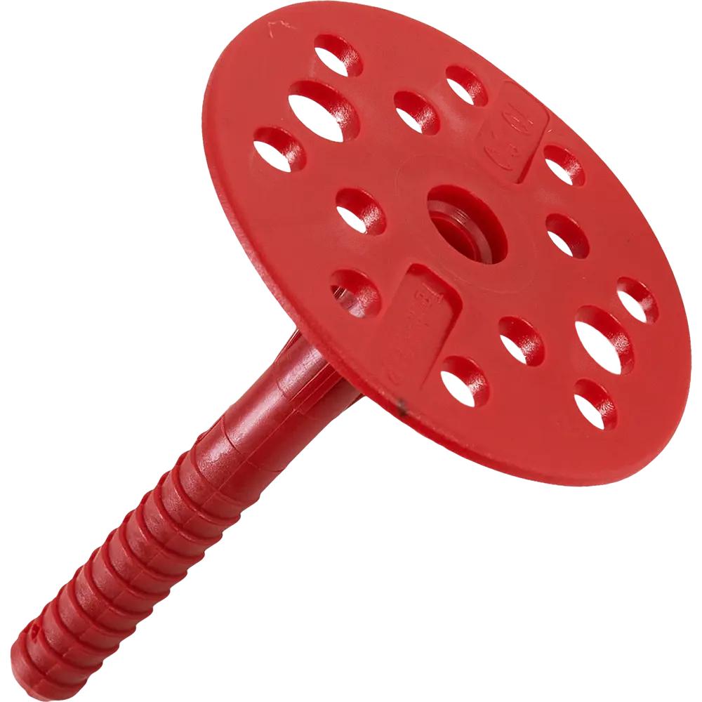 TECH-KREP Дюбель тарельчатый для теплоизоляции 10×90 мм с металлическим гвоздем 84039012 STLM-0046361