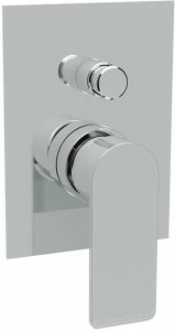 Встраиваемый однорычажный смеситель для душа с переключателем Cezares FURORE-VDIM-01-Cr