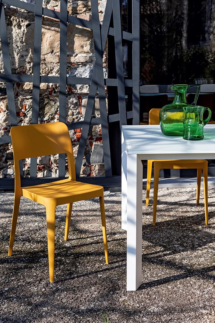 Midj Штабелируемый стул из полипропилена Nené sun-id-1493470 - Вид №5