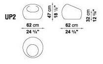 B&B Italia Кресло с мягкой обивкой Up Up1, up2, up3 - Вид №3