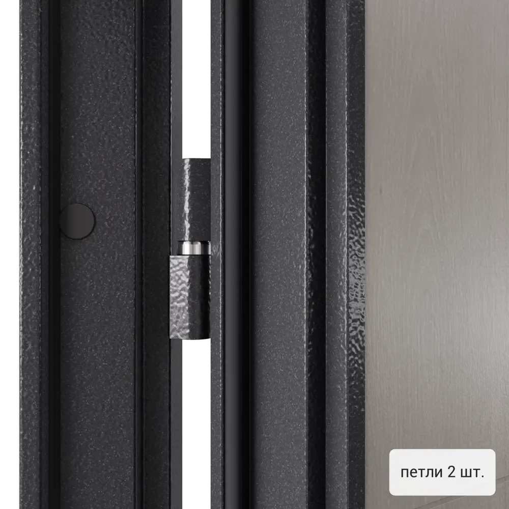 Дверь входная металлическая Берн 86x205 см левая цвет белое дерево TOREX STLM-2055351 - Вид №5