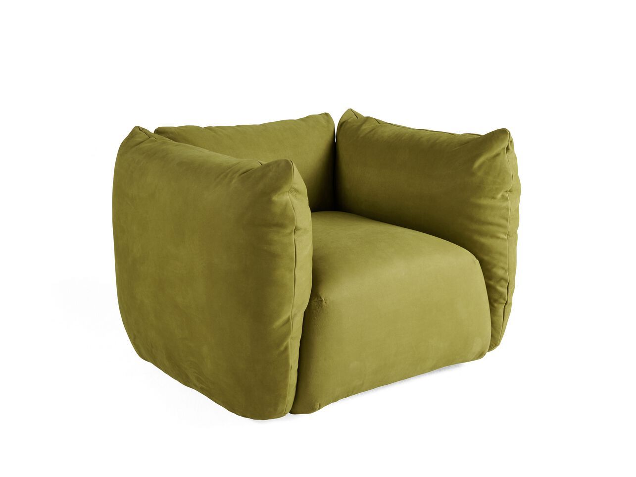 Кожаное кресло с подлокотниками ETRO Home Interiors Cushy ARCH-00029668 - Вид №1