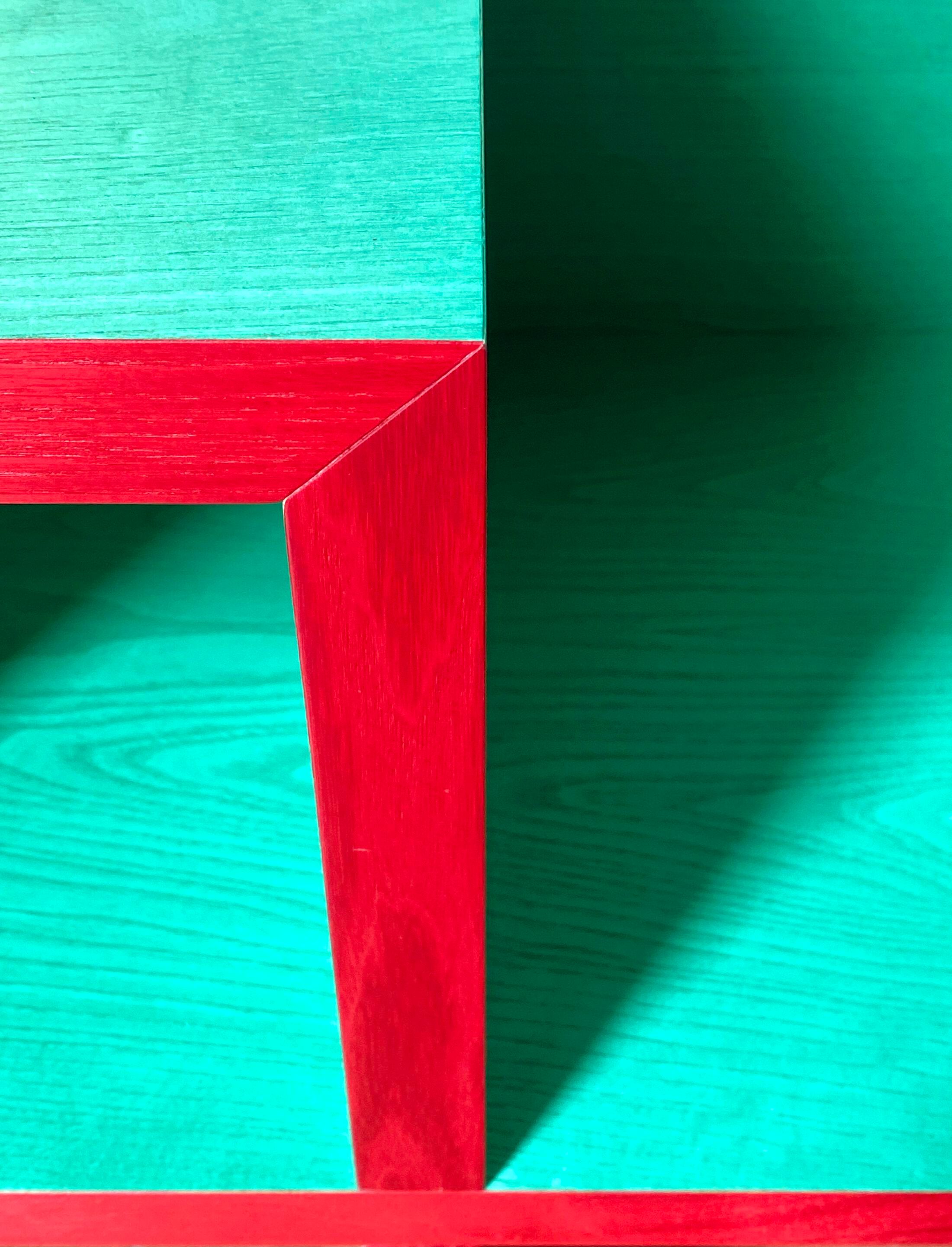 Скамейка из шпона со спинкой Poltronova Canton ARCH-00102050 - Вид №3