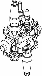 Danfoss ICF 25 — многофункциональные клапанные станции ICF 25-4-14 Клапан-регулятор универс-ный 027L4182  - Вид №4