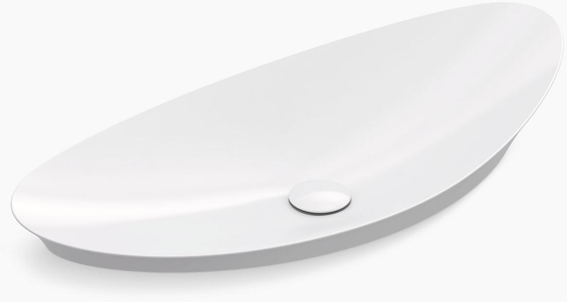 K-20705-N-0 Накладная раковина на столешницу  прямоугольная Kohler  - Вид №1