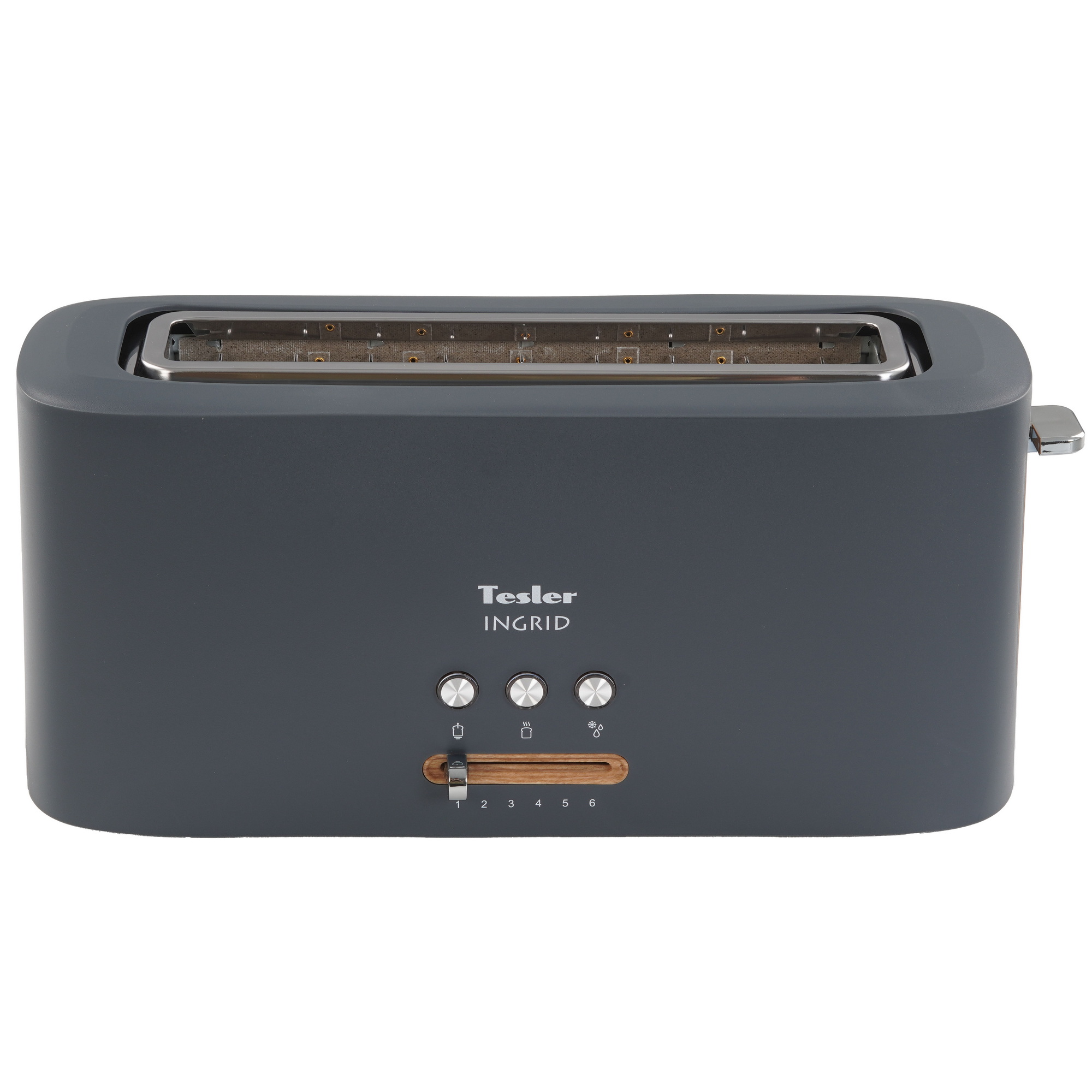 9057394 Тостер TESLER TT-140 серый STDN-0001812 - Вид №1