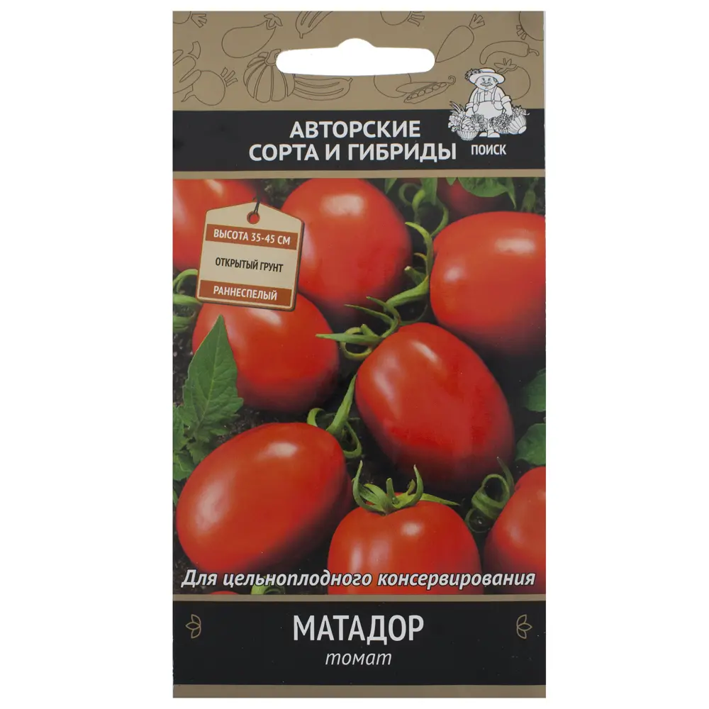 Семена томатов ПОИСК Матадор для цельноплодного консервирования 18356785 STLM-1565453
