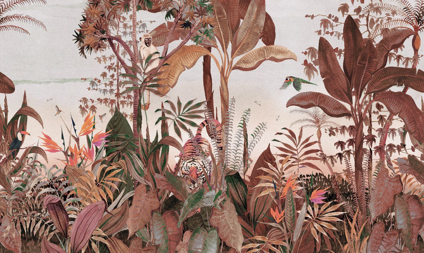 Обои с цветочными мотивами Jannelli&Volpi MALAYSIA ARCH-00117445 - Вид №3