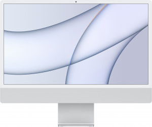 MGTF3RU/A 24-inch imac with retina 4.5k display: m1 chip with 8-core cpu and 7-core gpu, 256gb - silver Apple