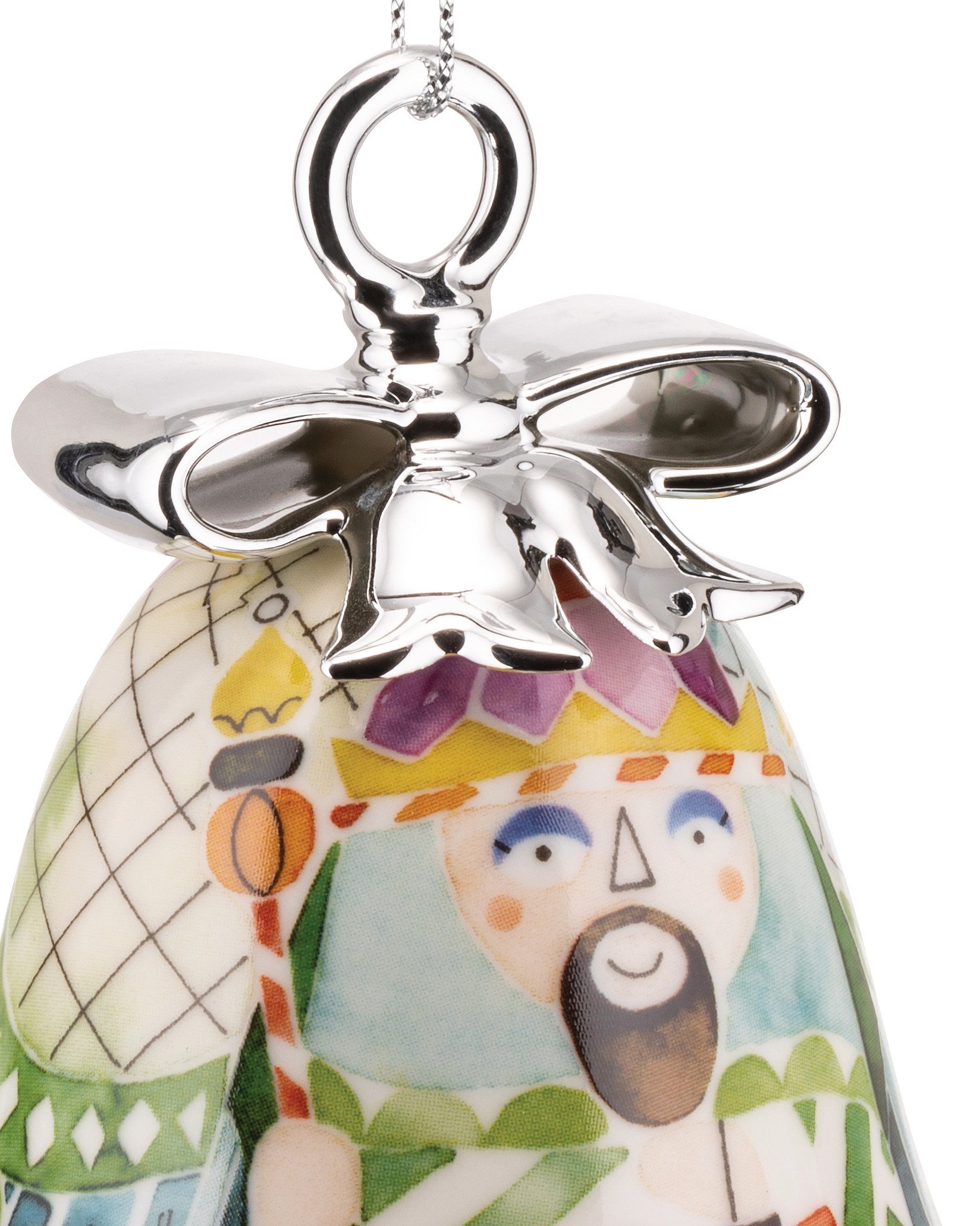 Рождественское украшение Alessi Holy Family - Мельхиор MW40 9 - Вид №2