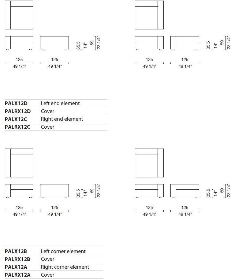 Cappellini Съемный диван Panda sun-id-1415895 - Вид №12