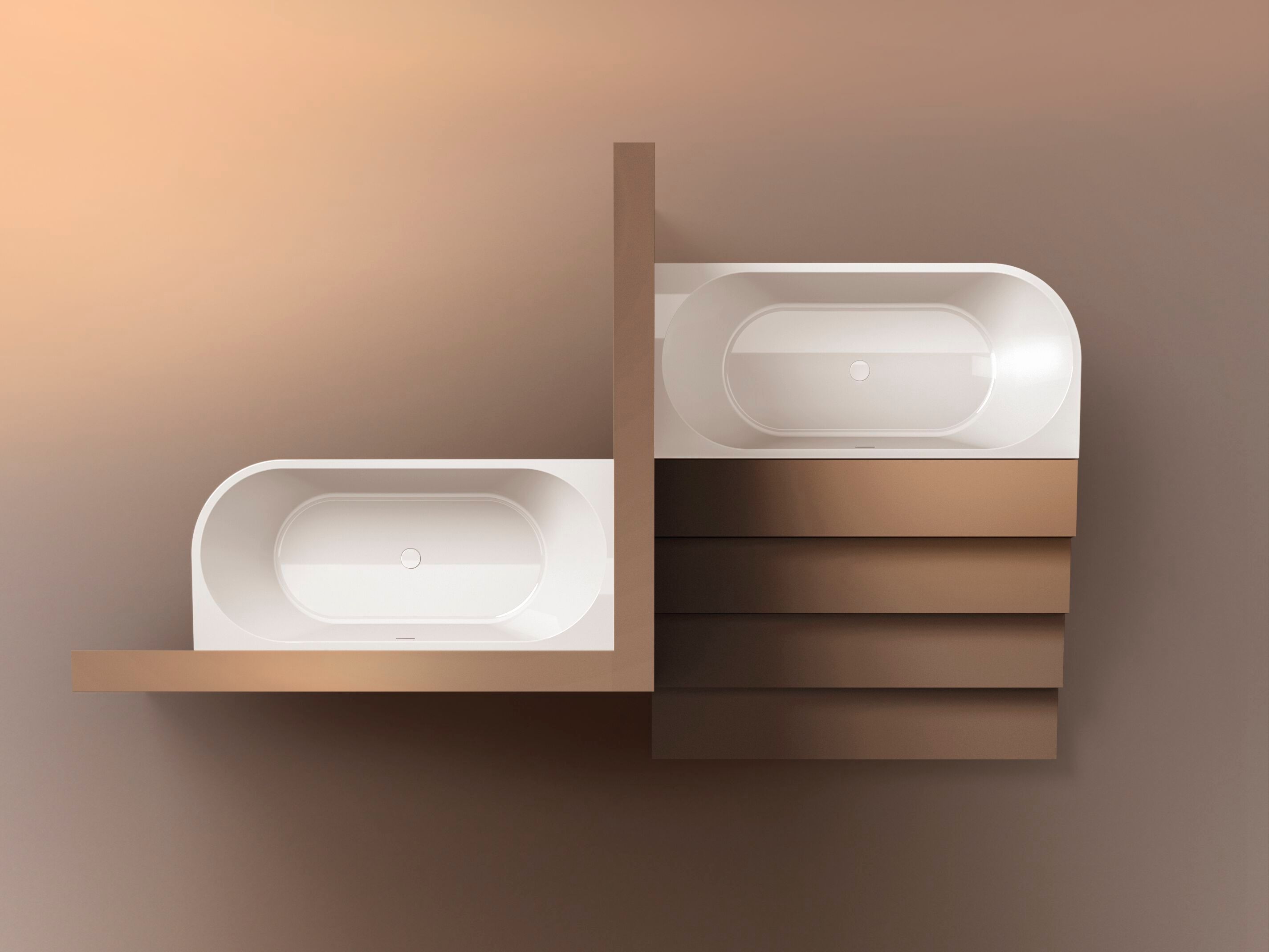 Акриловая прямоугольная ванна для ванной комнаты Gruppo Treesse мебель для ванной комнаты-отдельно стоящие ванны ARCH-00040697