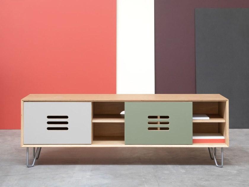 Radis Тумба под ТВ с раздвижными дверцами Noble sun-id-1381746 - Вид №3