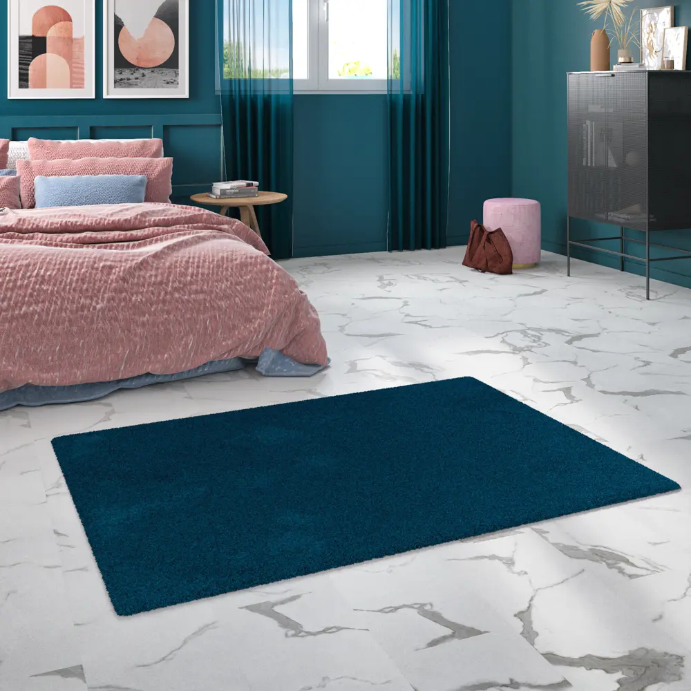Ковер полиэстер Tony Inspire 80x150 см цвет темно-синий 83206097 STLM-2172683  - Вид №5