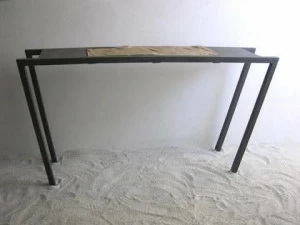 ICI ET LÀ Прямоугольная железная консоль Empreintes huellas