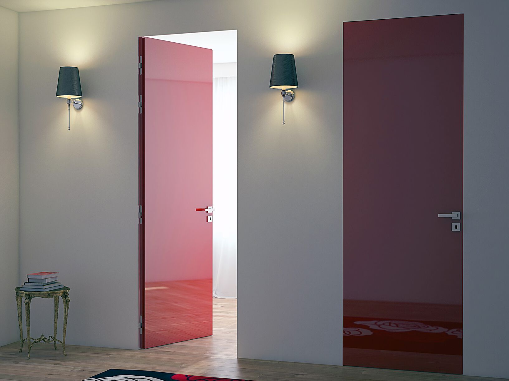 Заподлицо стены распашная дверь PROTEK® Linear® ARCH-00004715