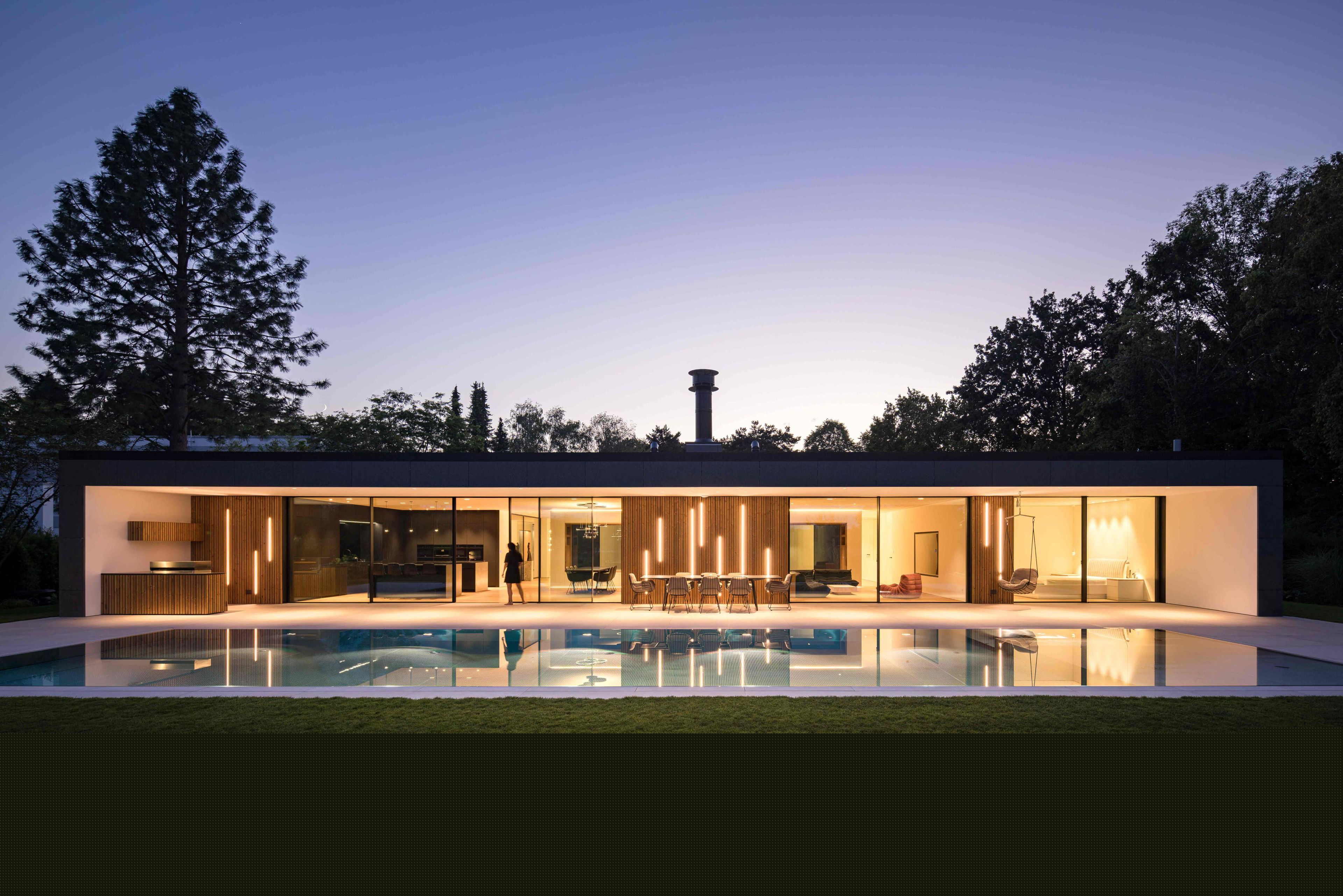 Алюминиевое раздвижное окно Keller minimal windows® ARCH-00023464 - Вид №23