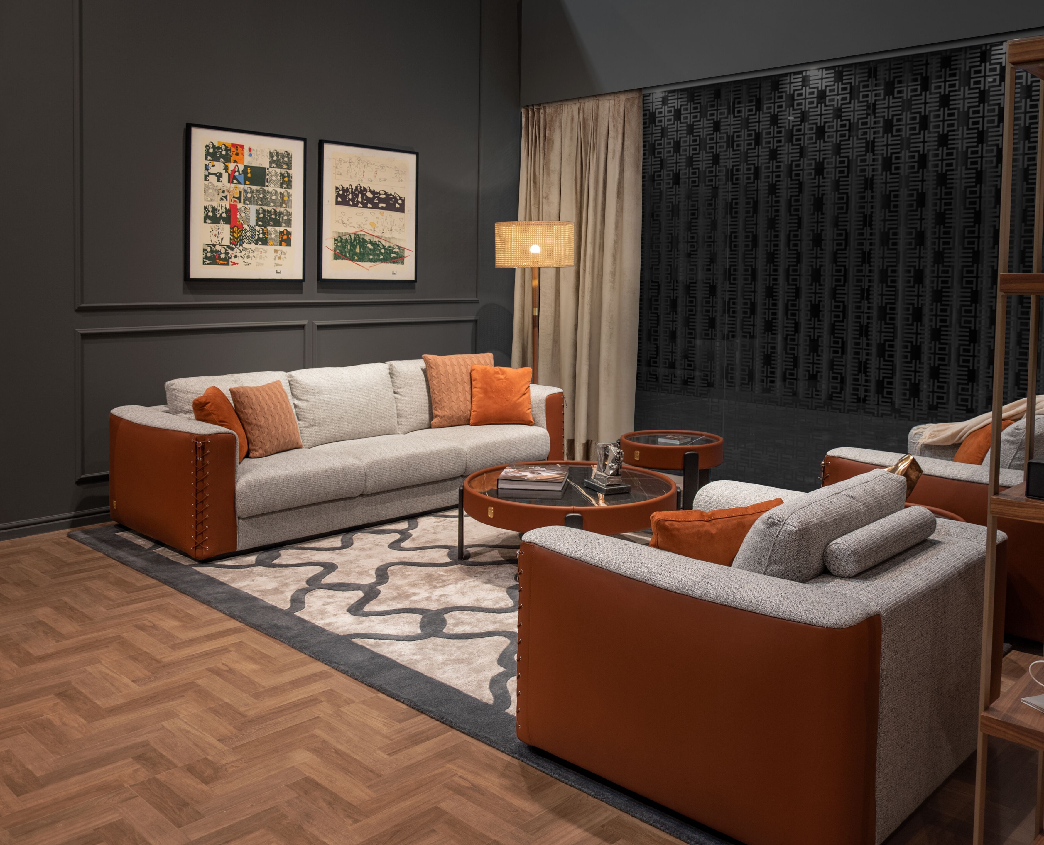 Высокий круглый мраморный журнальный столик Formitalia Кин ARCH-00016935 - Вид №7