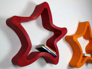 Стойка для журналов / навесной шкаф из полиэтилена