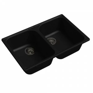 RQ610 антрацит Мойка кухонная прямоугольная Raiber